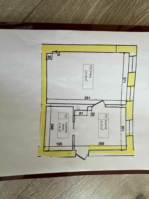 Sprzedam mieszkanie 38m2 na ul. Długiej 42/7 w remoncie