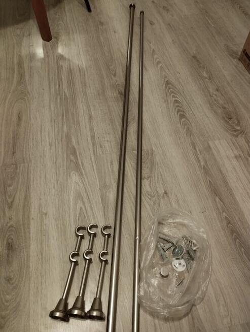 Rurka do karnisza bez uchwytów 287.5 cm