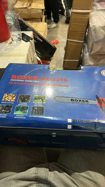 Piła łańcuchowa akumulatorowa 16 cali BOXER