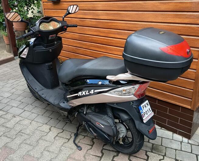 Skuter Romet RXL 50 4T w idealnym stanie z akcesoriami