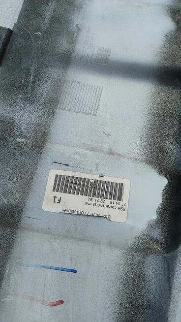 DOKŁADKA ZDERZAKA PRZEDNIA PORSCHE MACAN GTS 95B 2015-2018