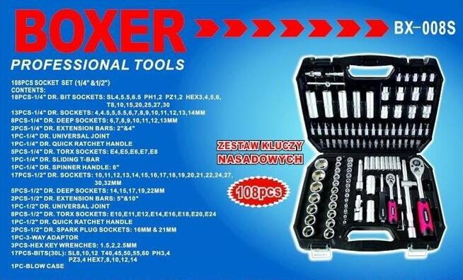 Klucze walizka boxer