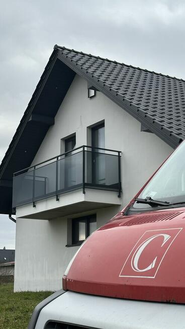 BALUSTRADY SCHODY STAŁ NIERDZEWNA LAKIEROWANA