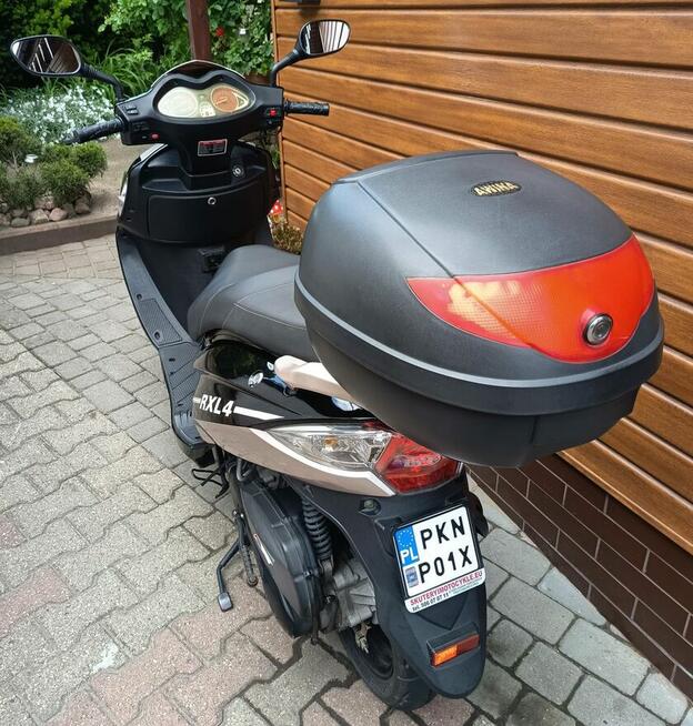 Skuter Romet RXL 50 4T w idealnym stanie z akcesoriami