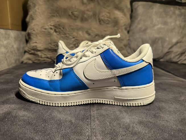 Buty Air Force Custom Jurssic World Blue