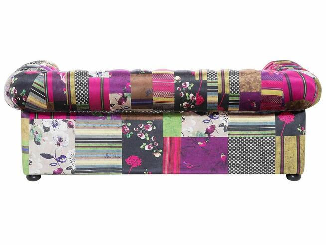 Sofa Fioletowa dla 3 osób