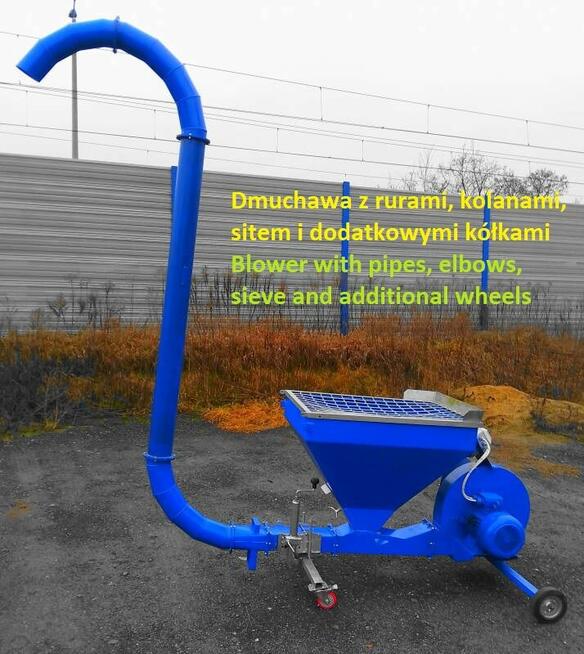 Transporter ziarna, kukurydzy i materiałów sypkich