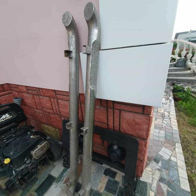 Discovery III spojler przedni z halogenami orurowanie