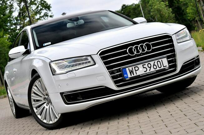 Audi A8 4.0T 435KM LONG Quattro Dociągi_Full Opcja