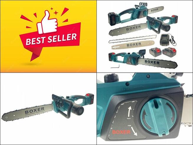 Piła łańcuchowa akumulatorowa 16 cali BOXER