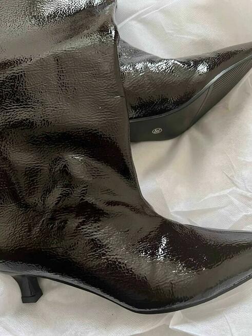 Kozaki na niskim 3 cm obcasie