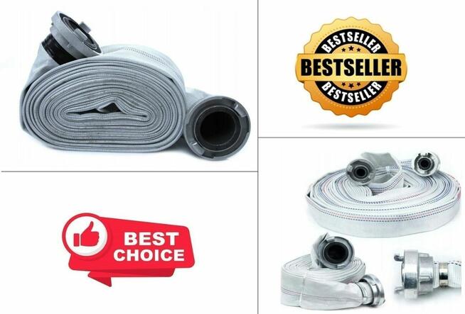 Wąż strażacki 2 cale 20m