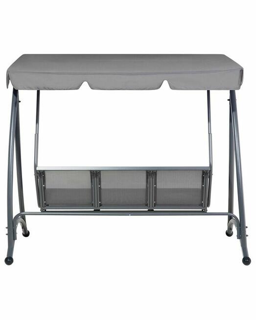 Huśtawka ogrodowa Metal Szary