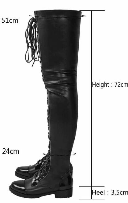 Kozaki na obcasie 3,5 cm 2 kolory