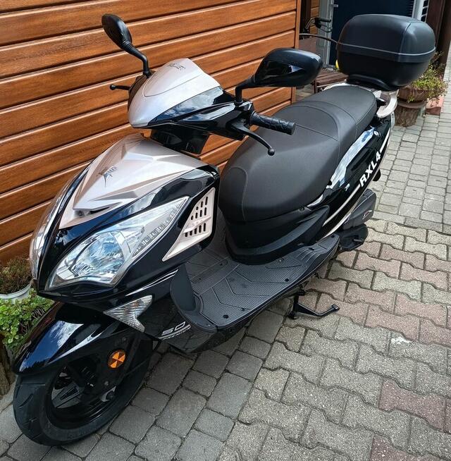Skuter Romet RXL 50 4T w idealnym stanie z akcesoriami
