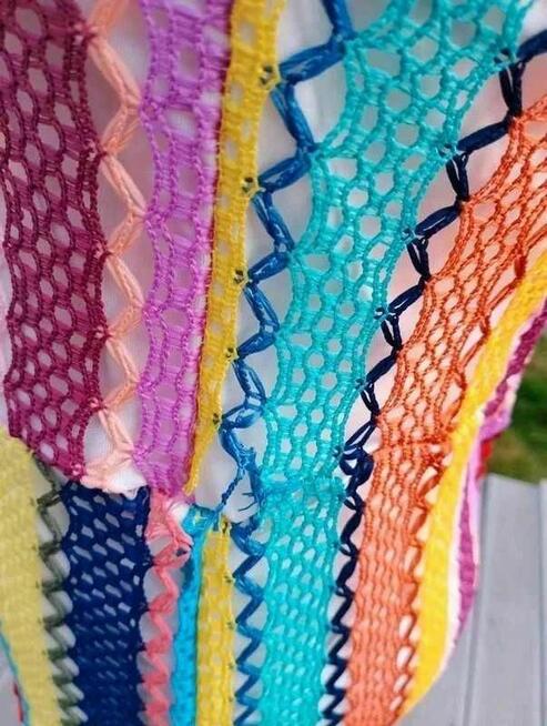 Kombinezon Boohoo M wielobarwny haft boho nowy z metką