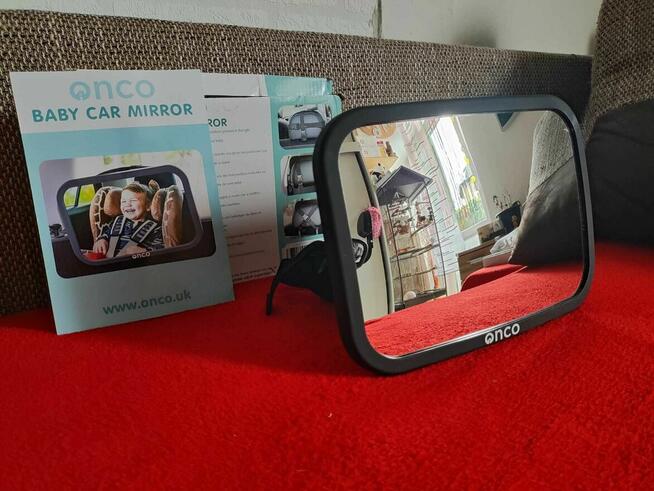 Lusterko samochodowe Onco do obserwacji dziecka w foteliku