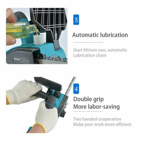 Piła łańcuchowa akumulatorowa