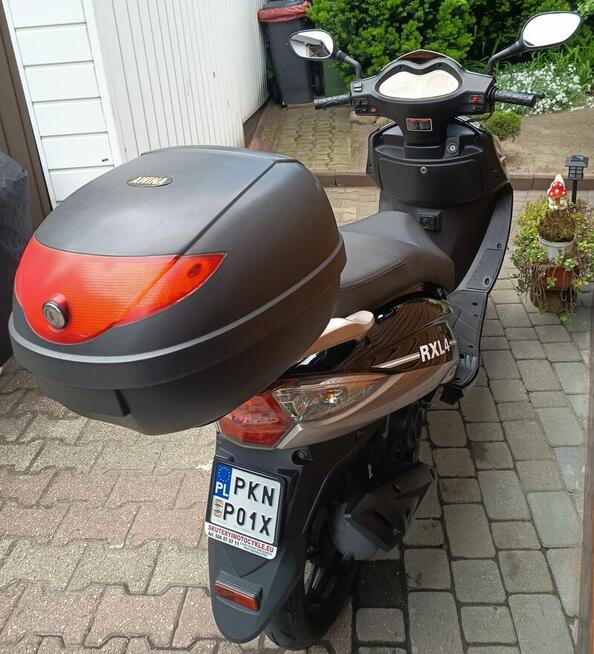 Skuter Romet RXL 50 4T w idealnym stanie z akcesoriami