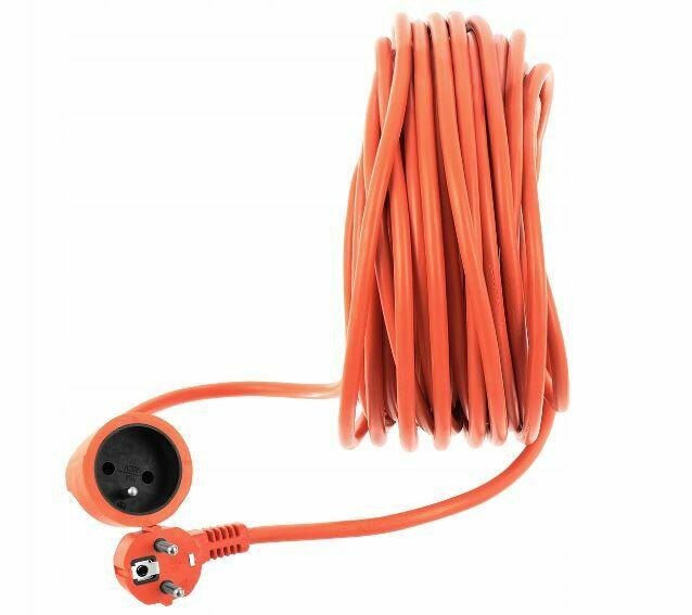 Przedłużacz 20 m bez rolki 3x2,5