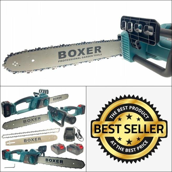 Piła łańcuchowa akumulatorowa 16 cali BOXER