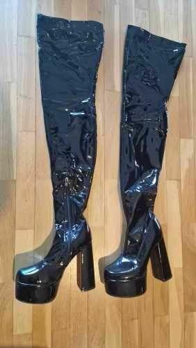 Kozaki na wysokim słupku 3 kolory