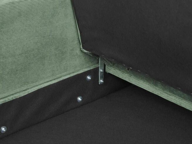 Sofa rozkładana Ciemnozielony dla 3 osób