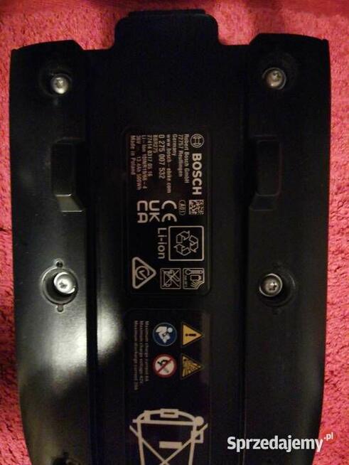 Bateria BOSCH Powerpack 500 Wh na bagażnik
