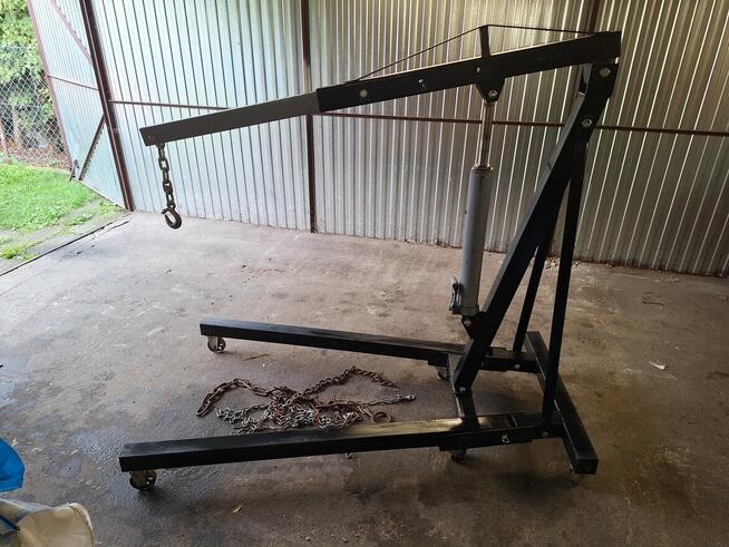Zuraw warsztatowy 2t + Prasa hydrauliczna 10t