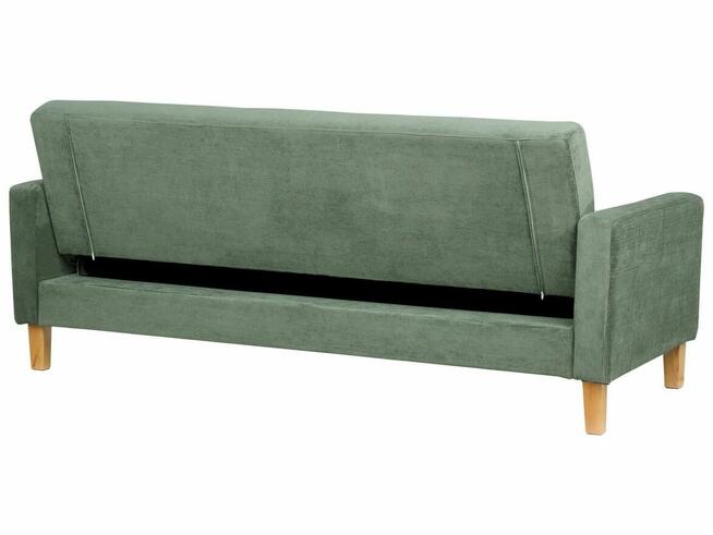 Sofa rozkładana Ciemnozielony dla 3 osób