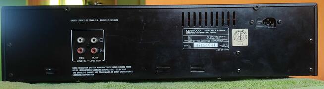 Magnetofon kasetowy Kenwood KX 41B