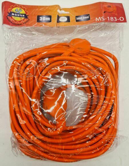 Przedłużacz 30 m bez rolki 3x2,5