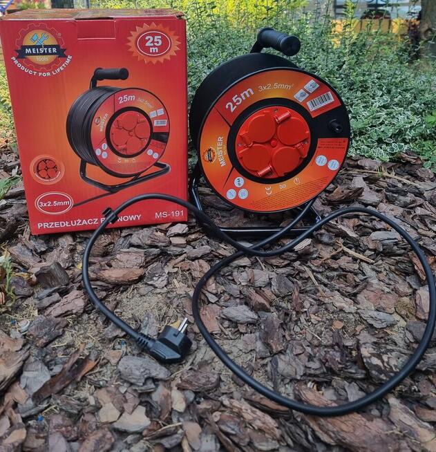 Przedłużacz bębnowy 25 m