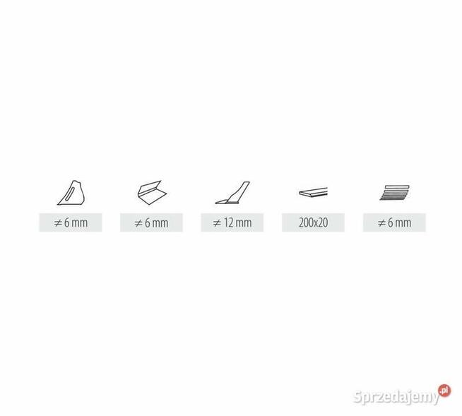 ŁYŻKA SKARPOWA HYDRAULICZNA DUO 6 - 8,5 T