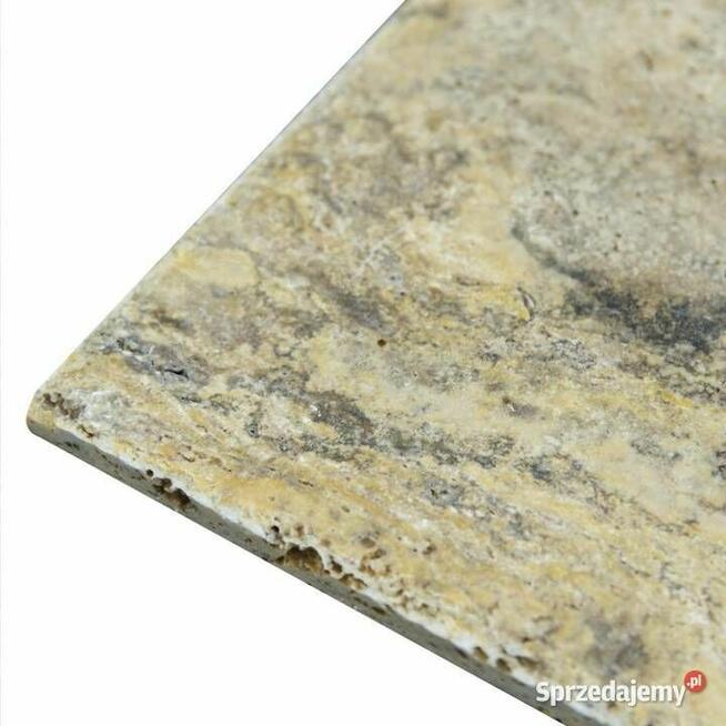 Trawertyn Scabos szczotkowany i dłutowany komplet 0,742 m2