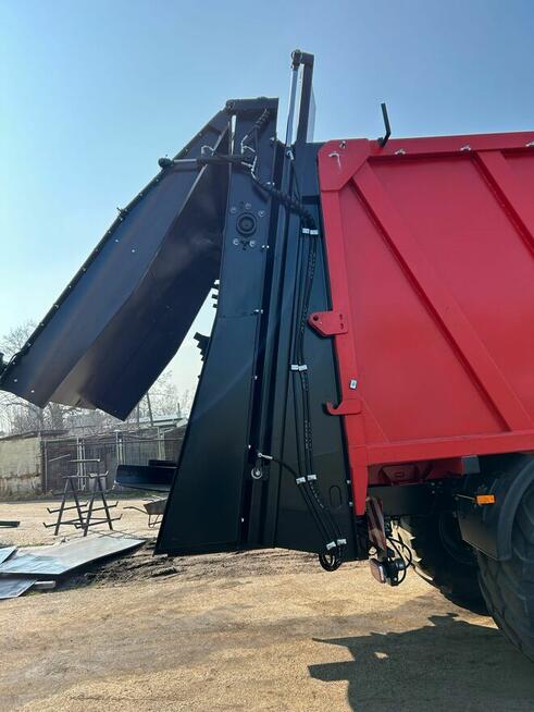 Adapter poziomy i pionowy do rozrzutu obornika