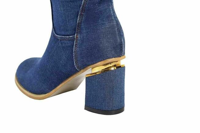 Kozaki dżinsowe Myszka miki