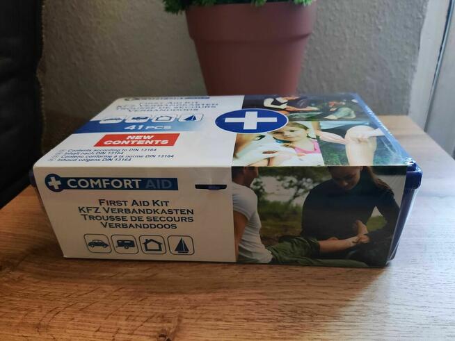 Apteczka Pierwszej Pomocy Comfort samochodowa 41 elementów
