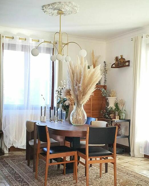 Żyrandol Metal Złoty