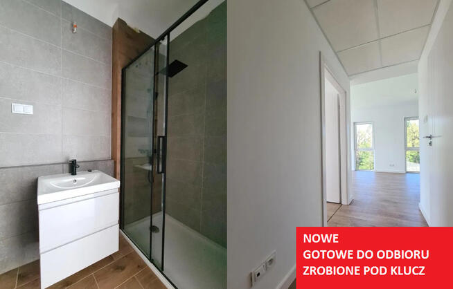 NOWE > wykończone pod klucz > 34,69 m2 > 2 POKOJE