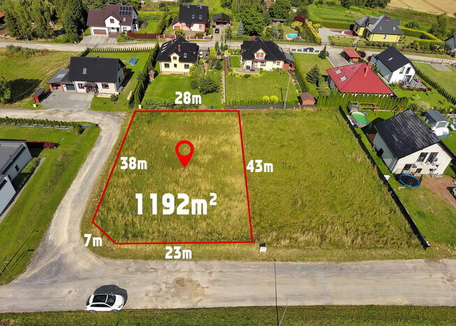 Działka budowlana Żory, ul. Daleka