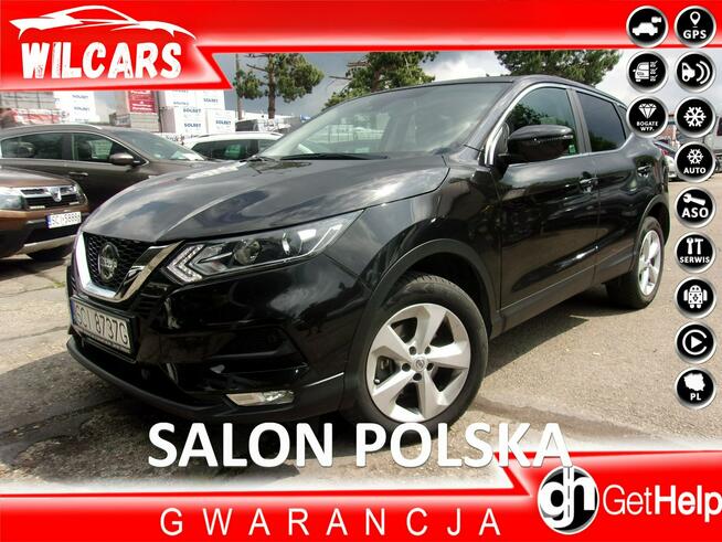 Nissan Qashqai Klimatronic 2-strefowy, Asystent pasa ruchu, Hak, PL Salon, 2 kpl opon