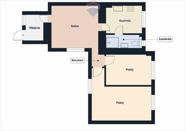 Na sprzedaż mieszkanie, oryginalne wnętrze!