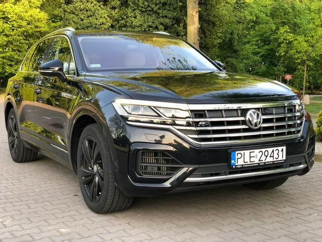 Volkswagen Touareg R-Line 2019r V8 4.0 TDI 422KM 4x4 Matrix Head Pneumatyka Hak FV23% VAT