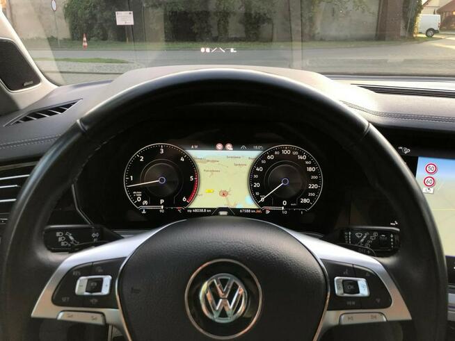 Volkswagen Touareg R-Line 2019r V8 4.0 TDI 422KM 4x4 Matrix Head Pneumatyka Hak FV23% VAT