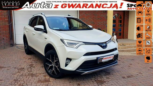 Toyota RAV-4 2,5 HYBRID , PREMIUM + STYLE,navi, skóra , Salon PL, bezwypadkowa .