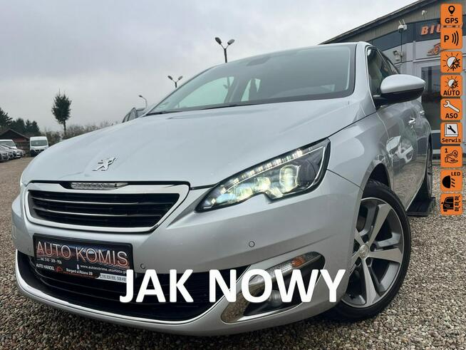 Peugeot 308 2.0HDi*150PS*111.000km*ASO*1WŁ*Navi*Led*Alu*Webasto*Allure Blue HDi*