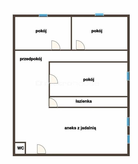 Mieszkanie 79,24 m2, 3 pokoje przy Manufakturze