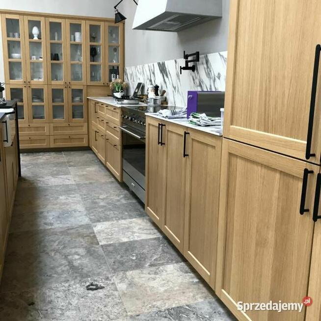 Płytki Trawertyn Silver Ash szlifowane i wypełniane komplet