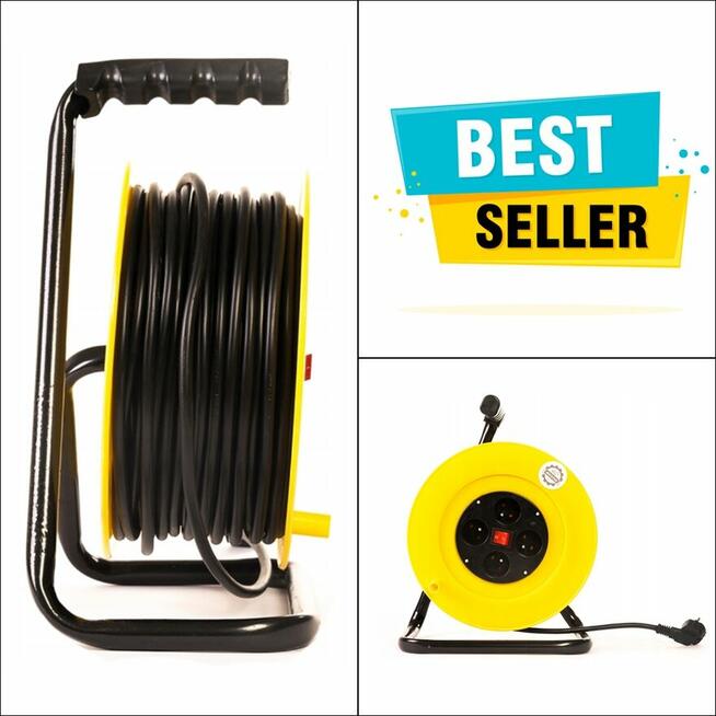 Przedłużacz na bębnie 50m MEISTER